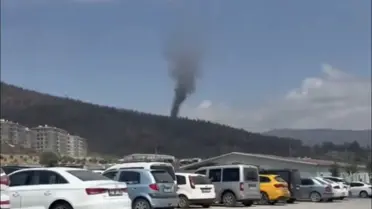 Antakya'da Hortum Görüntülendi