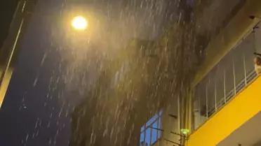 İstanbul'da Sağanak Yağış