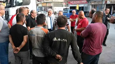 Vali Makas'tan Esnaf Ziyareti