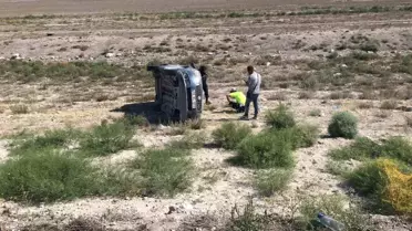 Ereğli'de Takla Atan Araçta 5 Yaralı