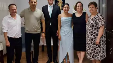 Kuşadası Belediye Başkanı, Nişan Törenine Katıldı