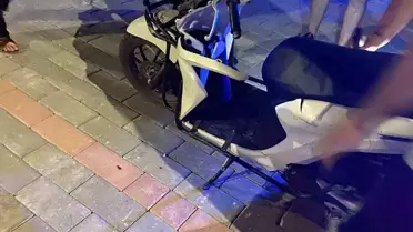 Gazipaşa'da motosiklet kazası: Sürücü yaralandı
