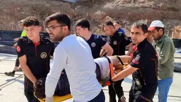 Kahramanmaraş'ta İş Kazası: 1 Yaralı