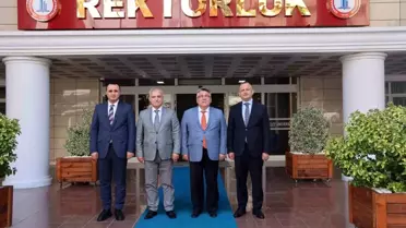 Rektör Özölçer, Vali Yardımcılarını Ağırladı