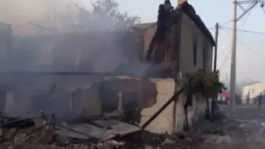 Çanakkale'de tahliye edilen köy alevlere teslim oldu