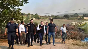 Tekirdağ'daki Yangın Mağdurlarına Yardım