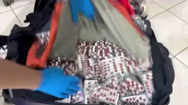 Bavulda 5 Bin Uyuşturucu Hap, Şüpheli Tutuklandı