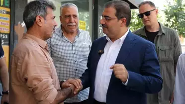 Başkan Canpolat, Bahçelievler'de Esnaf ve Vatandaşlarla Buluştu