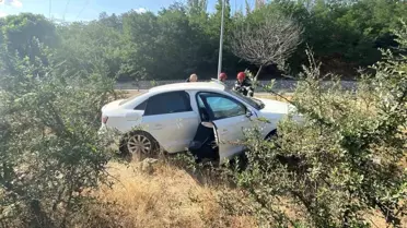 Çorum'da Kaza: 2 Yaralı