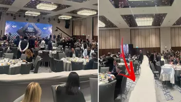 DEİK'in iş dünyasını buluşturduğu programda oturma düzeni tepki çekti
