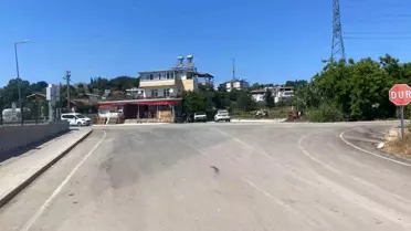 Market Önünde Otomobilin Kaçışı