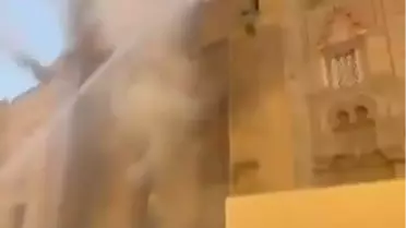 Kurtuba Camii-Katedrali'nde Yangın Söndürüldü