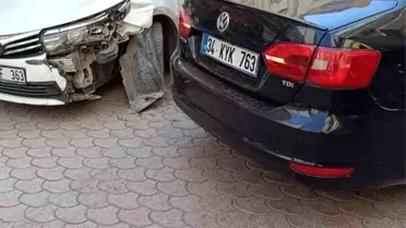Kızıltepe'de Zincirleme Kaza