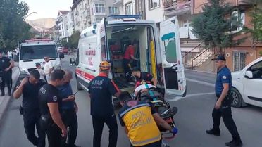 Amasya'da Korkuluktan Düşme Kazası