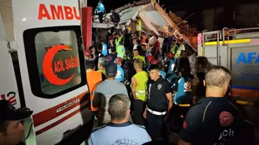 Sındırgı'da Deprem: 6 Kişi Sağ Kurtarıldı