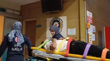 Balkondan Düşen 13 Yaşındaki Çocuk Yaralandı