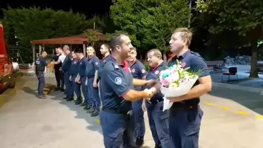 İBB Ekipleri Çanakkale Yangınına Müdahale Etti