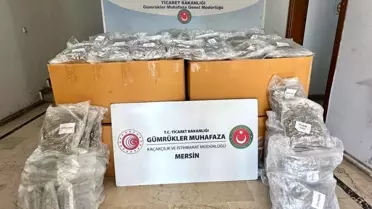 Mersin Limanı'nda 587 kg Esrar Ele Geçirildi