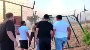 Pamukova'da Ağaçlık Alanda Yangın, Askeri Mühimmat Alanına Sıçradı