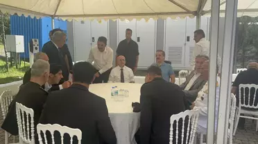 Şimşek Taziyeleri Kabul Etti