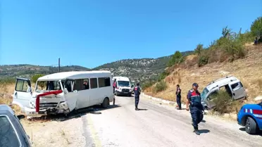 Aydın'da Trafik Kazası: 3'ü Ağır 8 Yaralı
