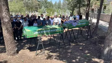 İki Kız Kardeş Boğuldu, Cenazeleri Dualarla Uğurlandı