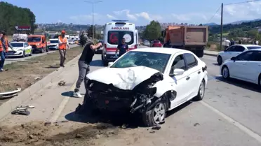 Samsun'da Trafik Kazası: 3 Yaralı