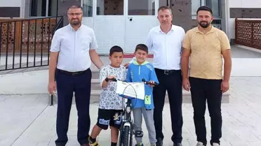 TDV'den Bisiklet Hediyesi