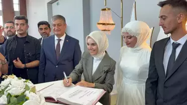 Bakan Göktaş, Evlilik Öncesi Eğitim Programı Katılımcısının Nikahında Şahitlik Yaptı