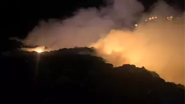 Bingöl'de Çöplükte Yangın Kontrol Altına Alındı