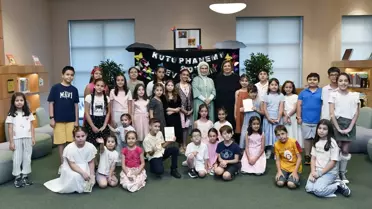 Emine Erdoğan ve Gürcü Eşinden Kütüphane Ziyareti