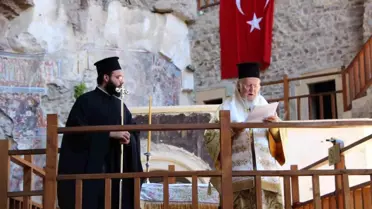 Sümela Manastırı'ndaki Ayin Gökçeada'ya Taşındı