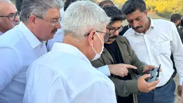 Osmaniye'de Anız Yangını