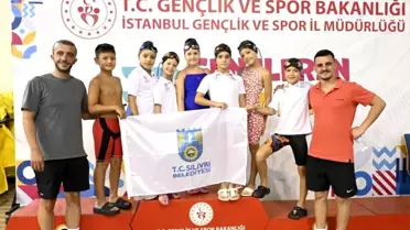 Silivri Yüzme Takımı, 20 Madalya ile Büyük Başarı Elde Etti