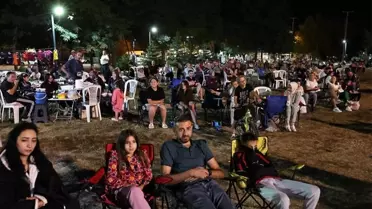 Kütahya'da Açık Hava Sinema Etkinliği: Salako Filmi Gösterildi