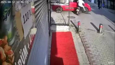 Küçükçekmece'de Motosiklet Kazası