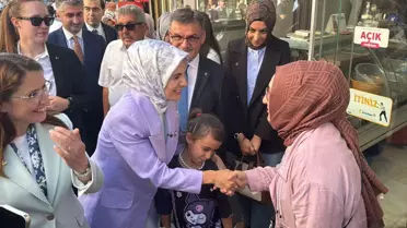 Bakan Göktaş'tan Esnaf ve Kadın Ziyareti