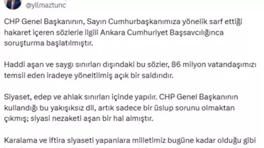 CHP'ye Soruşturma Başlatıldı
