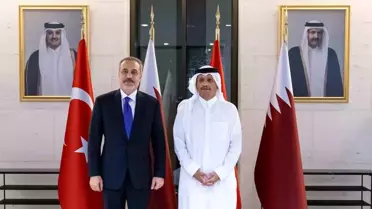 Hakan Fidan Katar'da