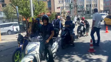 Eskişehir'de Motosiklet Denetimi
