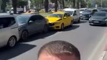 Fatih'te Zincirleme Trafik Kazaları