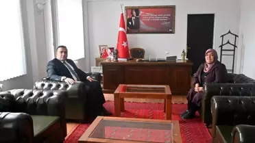 İnhisar'ın Yeni Kaymakamı Mücahit Ünal'a Ziyaretler