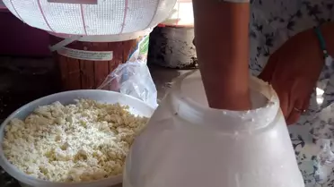 Ağrı'da Kumla Gömülen Küp Peyniri Geleneği
