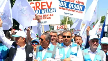 Memur-Sen Eylem Düzenledi