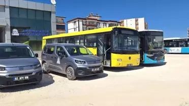 Büyükşehir Belediyeleri ve SANKO Holding'den Adıyaman'a Araç Hibesi