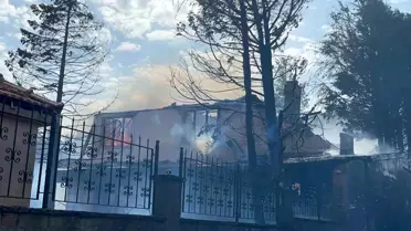 Tekirdağ'da Korkutan Yangın