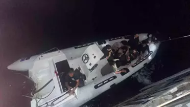 Didim'de 15 Göçmen Kurtarıldı