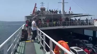 Avşa Adası Feribotu Gecikti