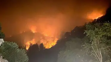 Mersin'de Orman Yangınları: Tahliyeler ve Müdahale Devam Ediyor
