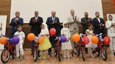 Şanlıurfa Büyükşehir Belediyesi 700 bisikletle Kur'an kursu öğrencilerine unutulmaz sevinç yaşattı